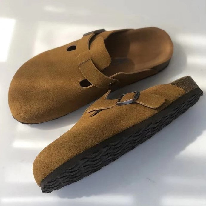 Slip Clogs - Adjustable Buckle And Cushioned Footbed