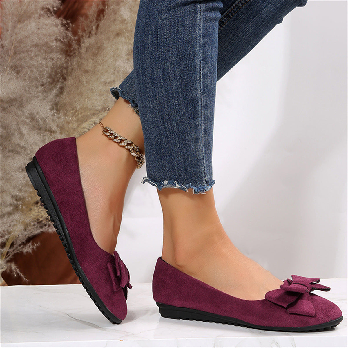 Slip-On Shoe – Soft-Blend Upper & Low Profile Cushion Sole