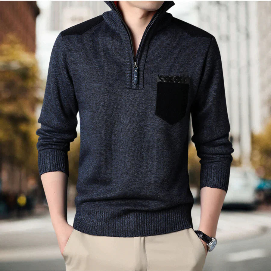 Soft-Blend Pullover - Tall Turtleneck & Retains Heat