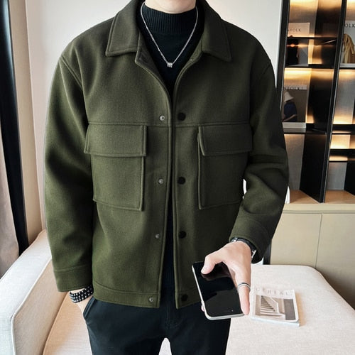 Soft Blend Sweater Jacket - Relaxed Cut & Warm Retention