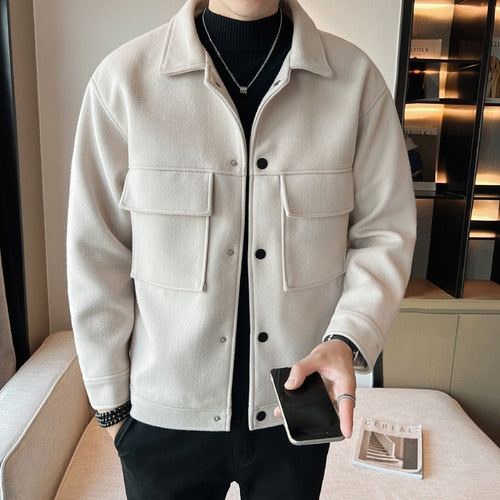Soft Blend Sweater Jacket - Relaxed Cut & Warm Retention