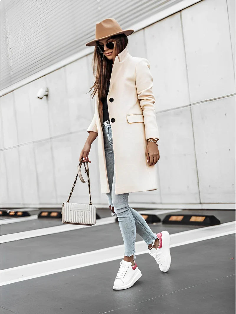 Soft Knit Sweater - Dropped Shoulders And Easy Layering
