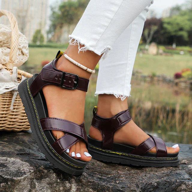 Sports Sandals – Adjustable Straps & Cushioned Footbed