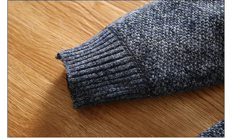 Sweater - Half Zip Front & Fleece Blend Air Control