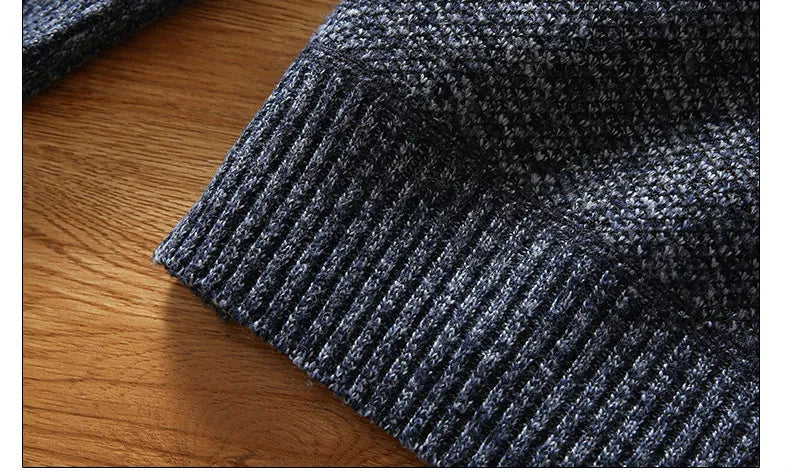 Sweater - Half Zip Front & Fleece Blend Air Control