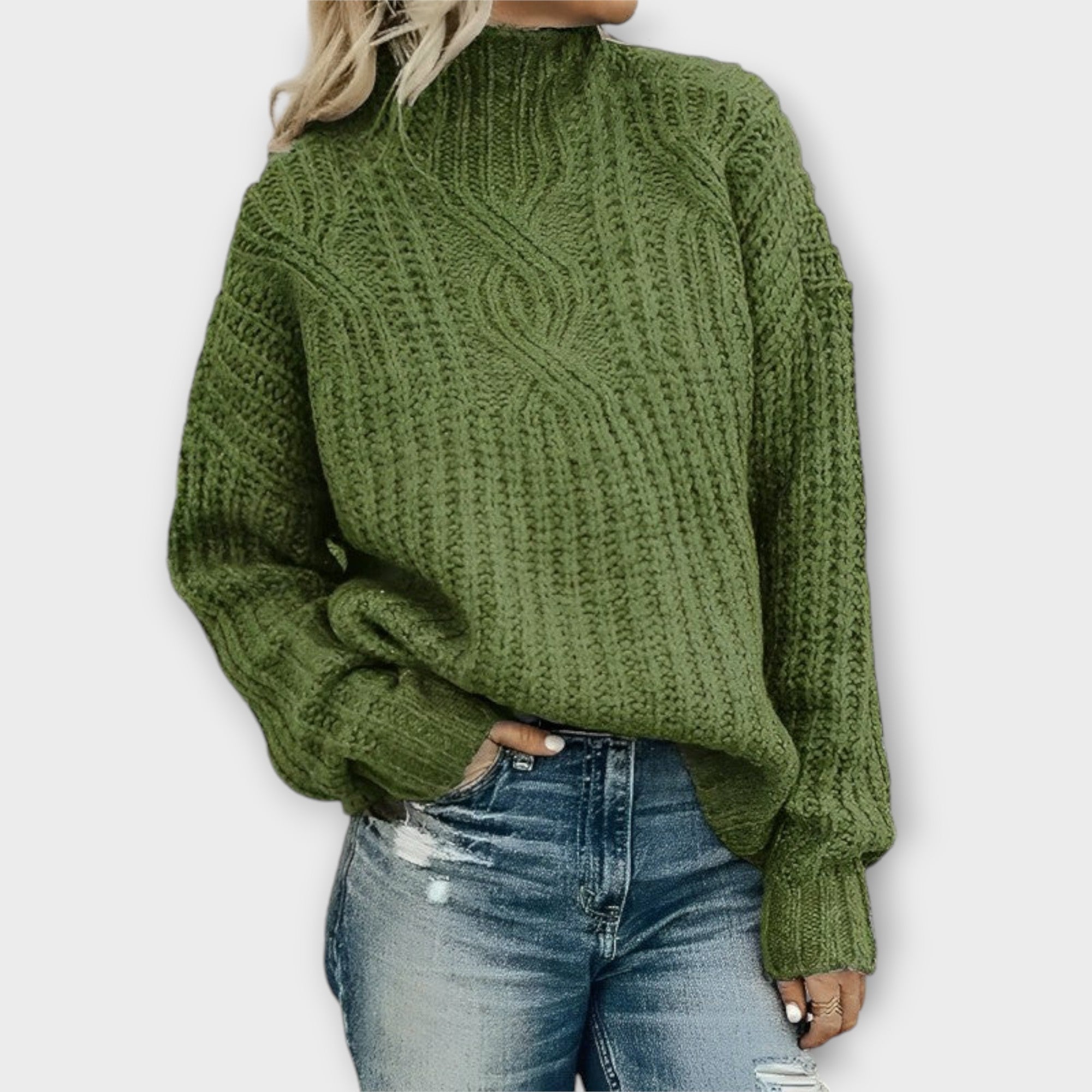 Sweater – Soft-Blend Knit & Relaxed Fit For Easy Movement