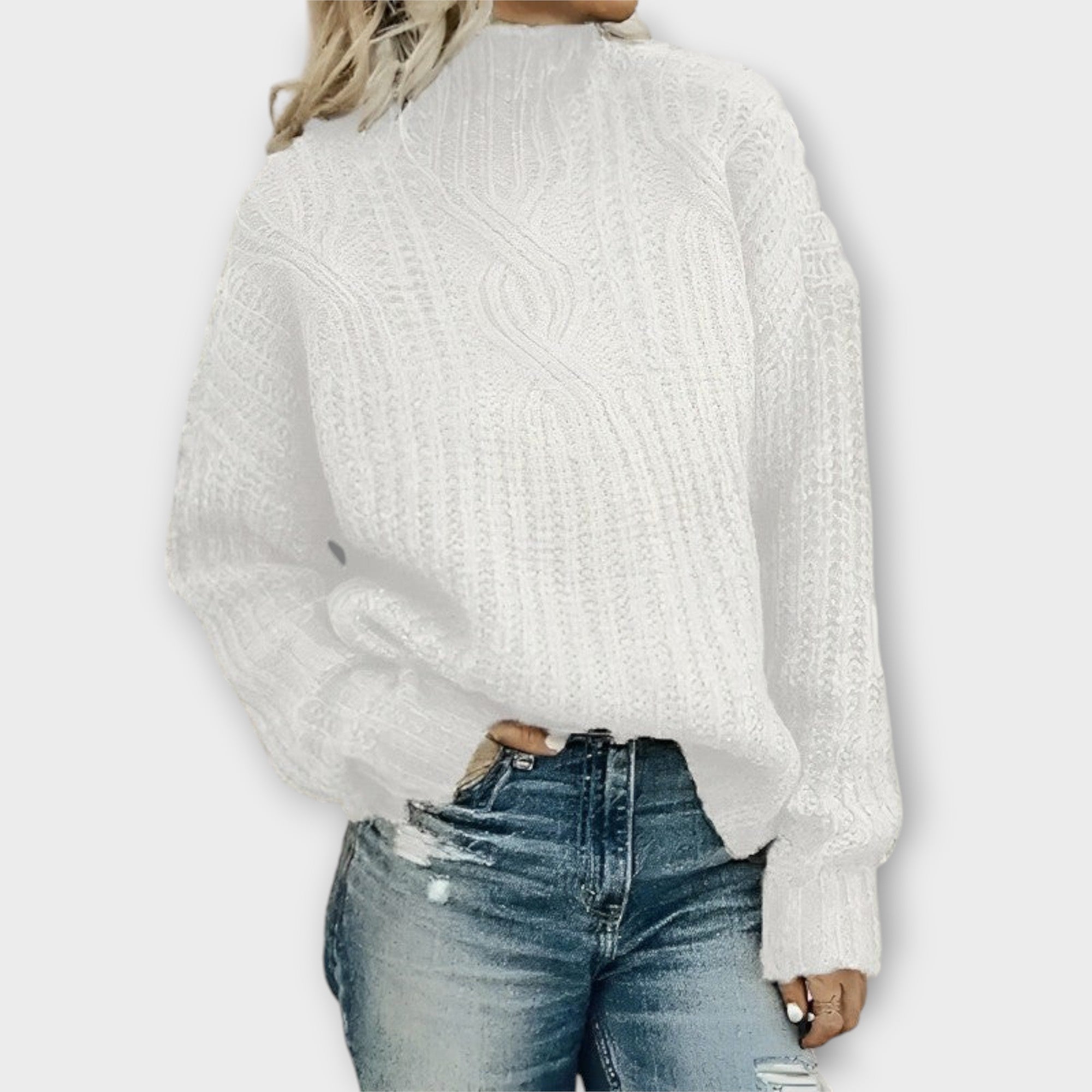 Sweater – Soft-Blend Knit & Relaxed Fit For Easy Movement