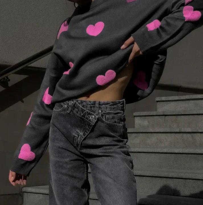 Sweater - Soft Knit Blend Wrap Front & Adjustable Fit