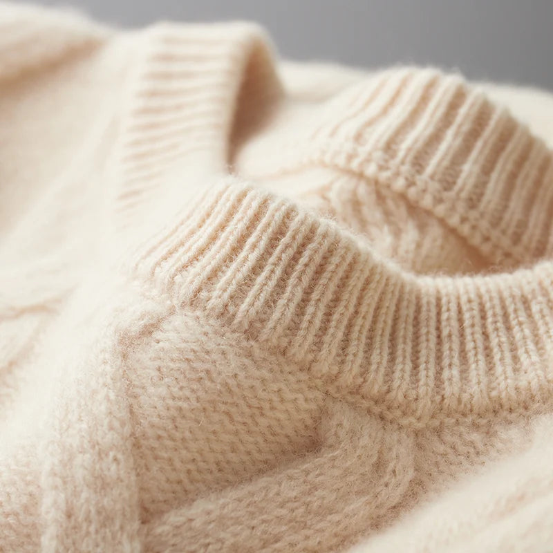 Sweater - Textured Raised Knit And Keeps A Neat Silhouette