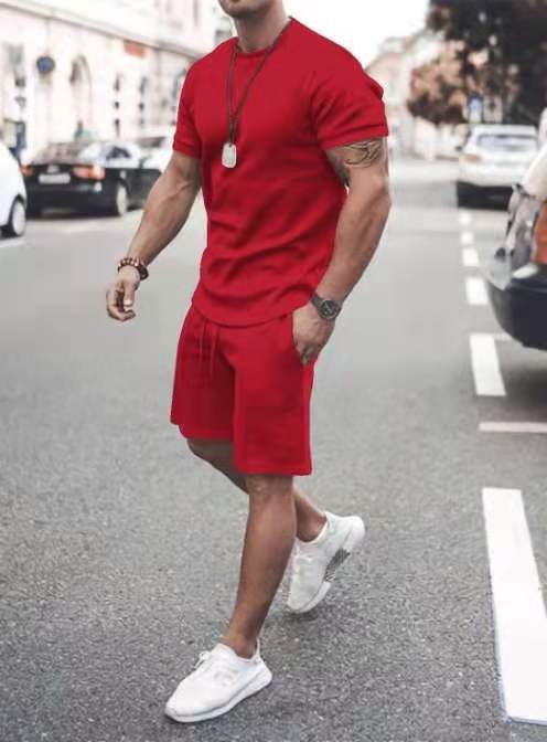T Shirt And Shorts Set - Lightweight Blend And Easy Move