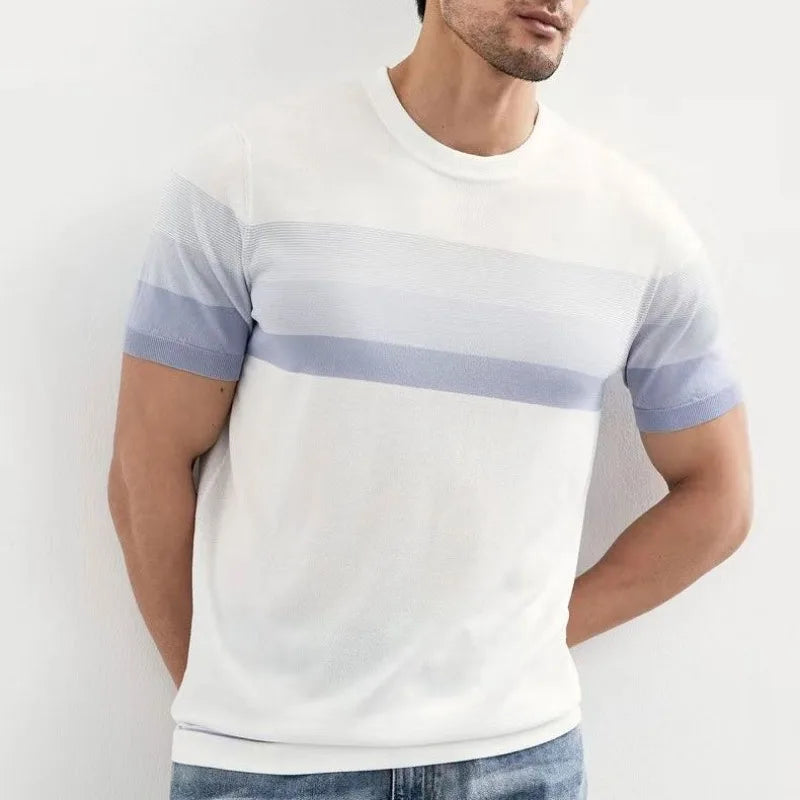 T Shirt - Multi Color Pattern & Breathable Lightweight Feel