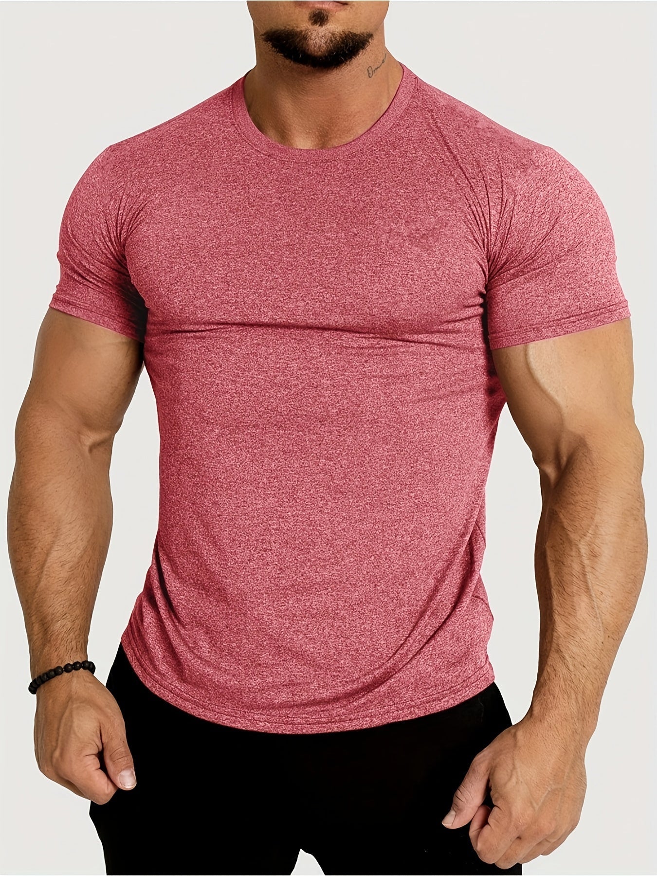 T-Shirt - Polyester Blend Slim Cut & Flexible Fit Shape