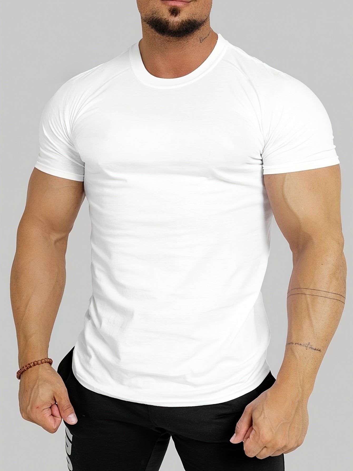 T-Shirt - Polyester Blend Slim Cut & Flexible Fit Shape