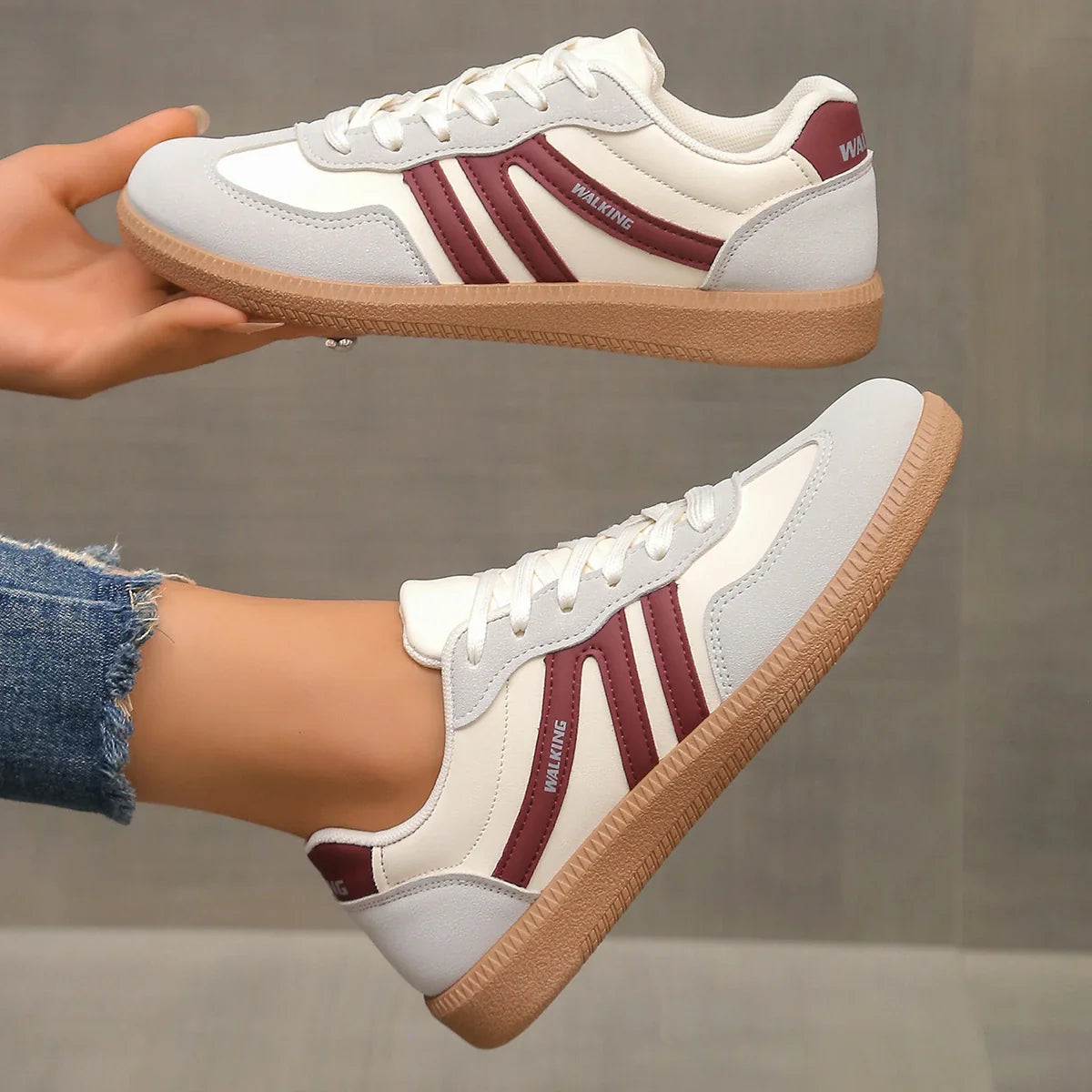 Trainers - Polyester Blend Upper And Cushioned Support