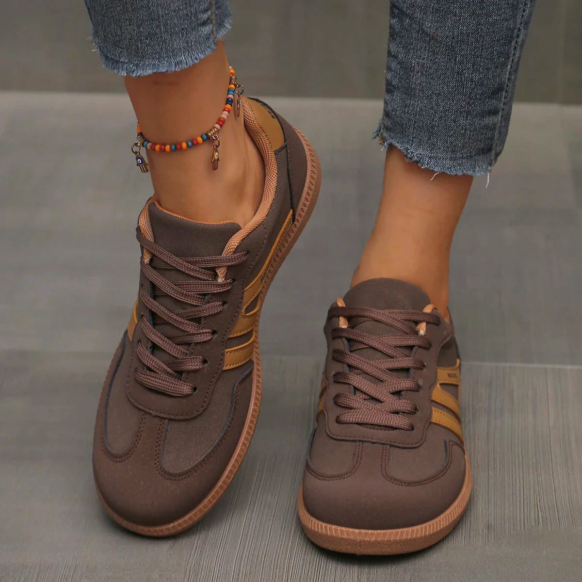 Trainers - Polyester Blend Upper And Cushioned Support