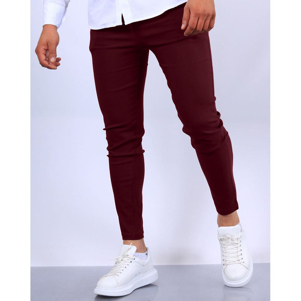 Trousers – Slim Shape With Structured Crease Hold Fit