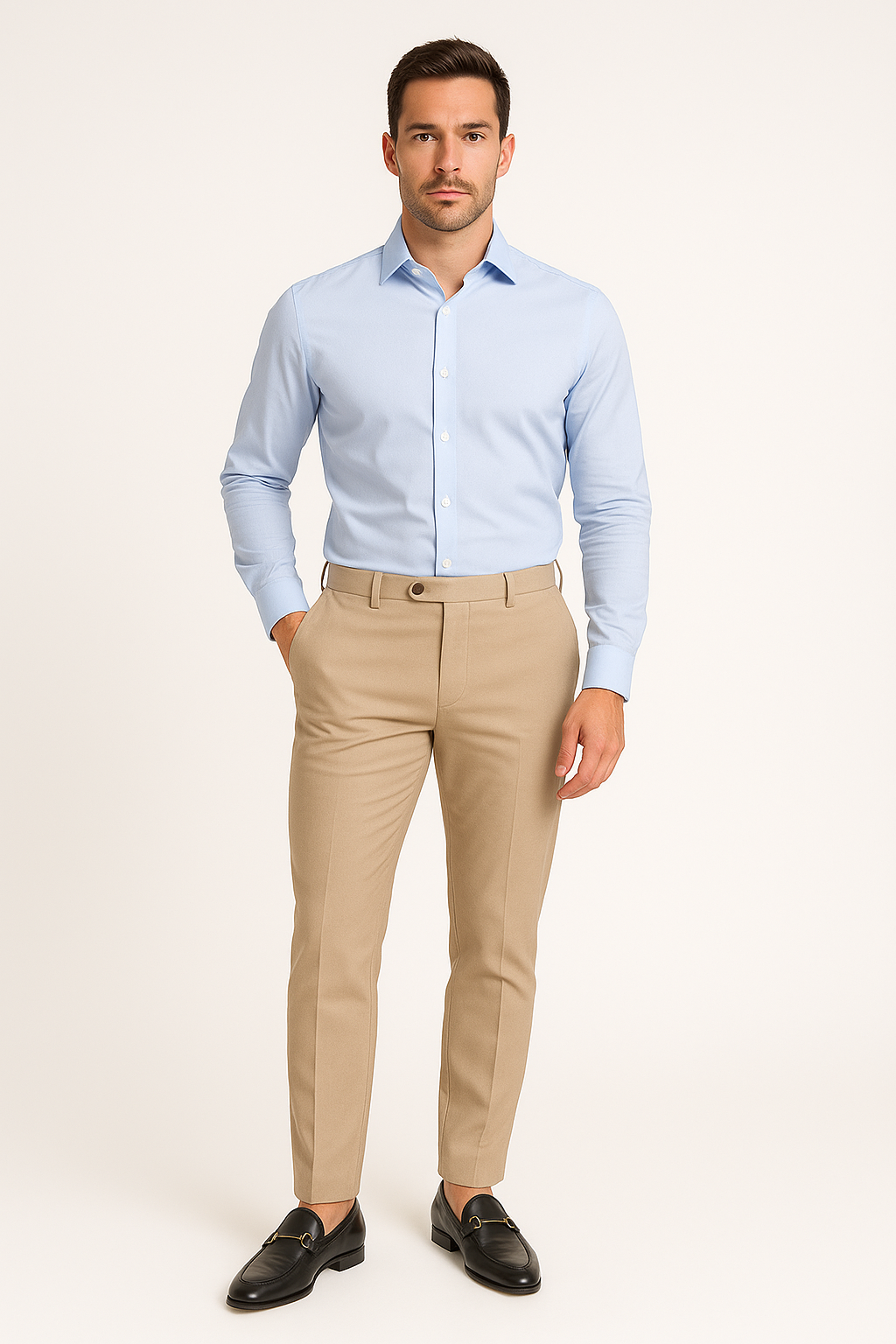 Trousers - Tapered Ankle And Breathable Stretch Blend