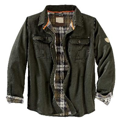 Trucker Jacket – Waxed Blend Body & Sheds Light Rain