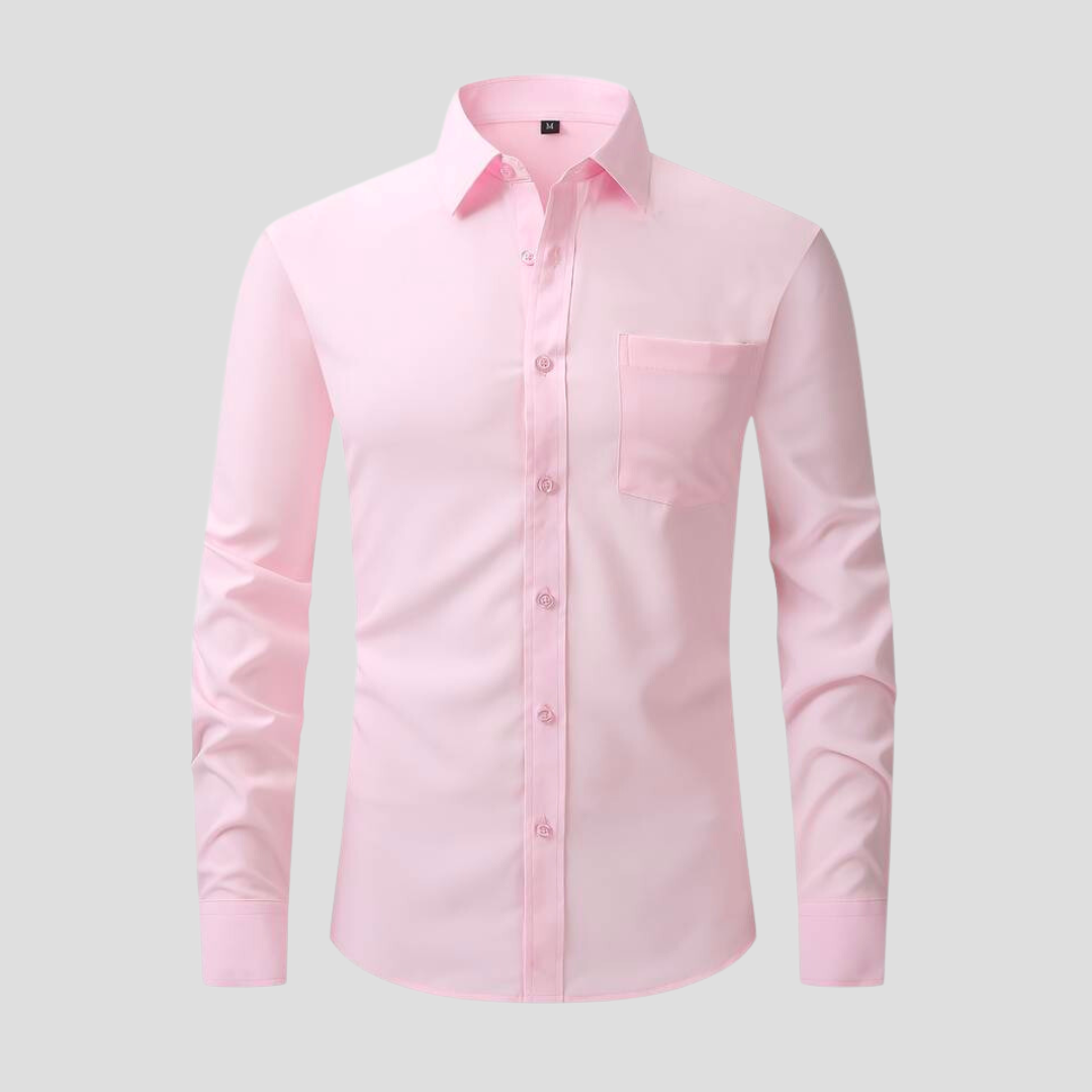 Variant image for Men's Anti-Creasing Business Dress Shirt-31