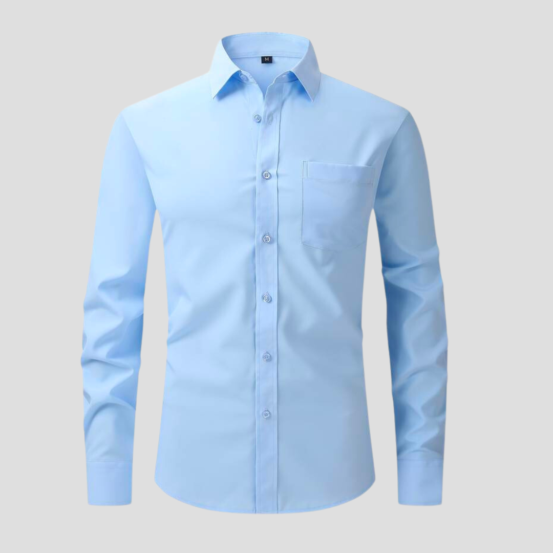 Men's Anti-Creasing Business Dress Shirt 3