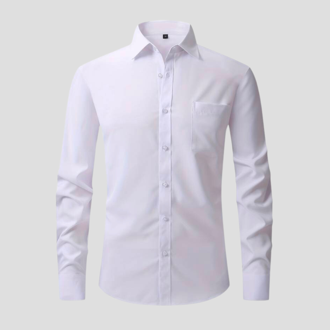 Men's Anti-Creasing Business Dress Shirt 5