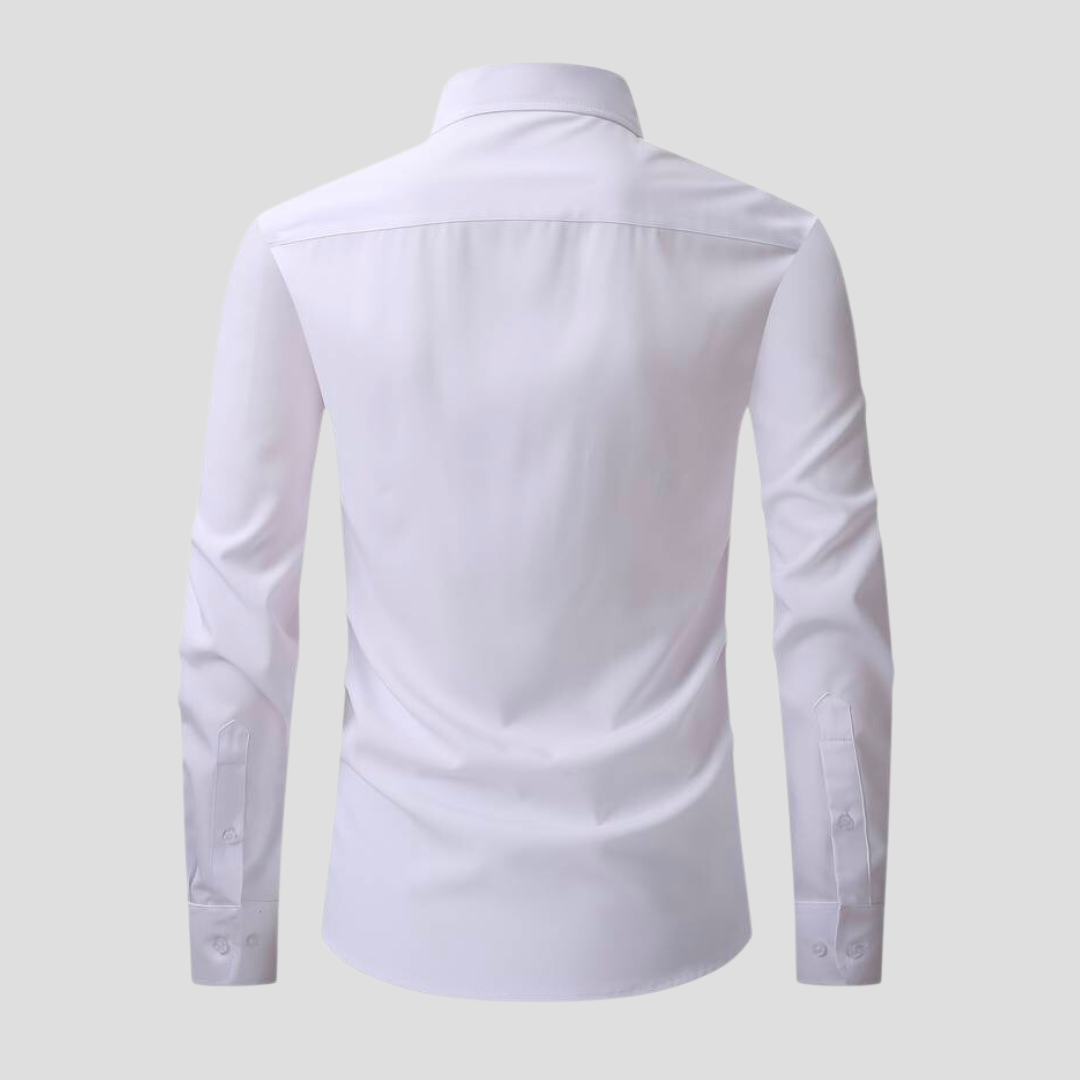 Men's Anti-Creasing Business Dress Shirt 6