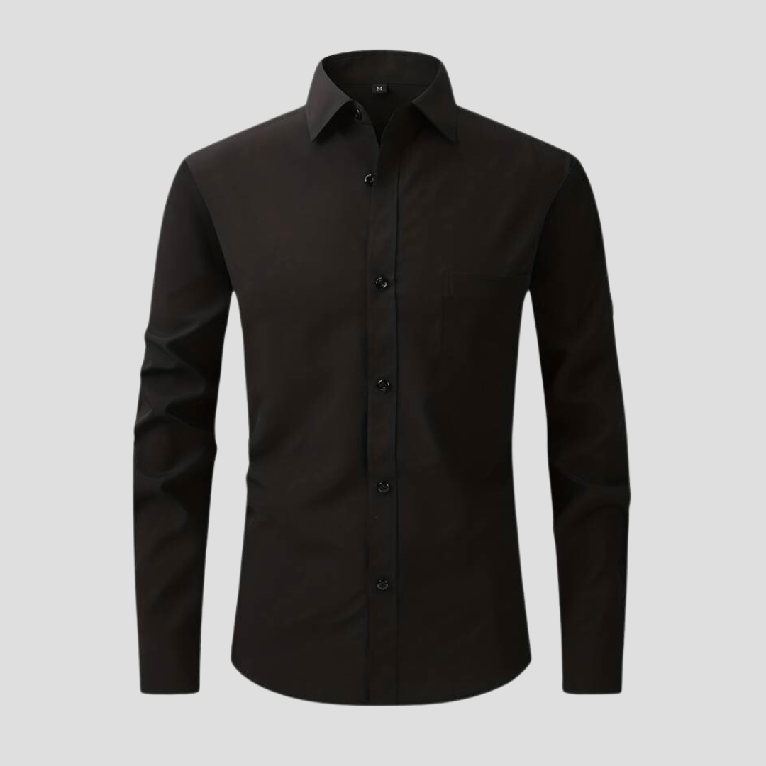 Variant image for Men's Anti-Creasing Business Dress Shirt-19