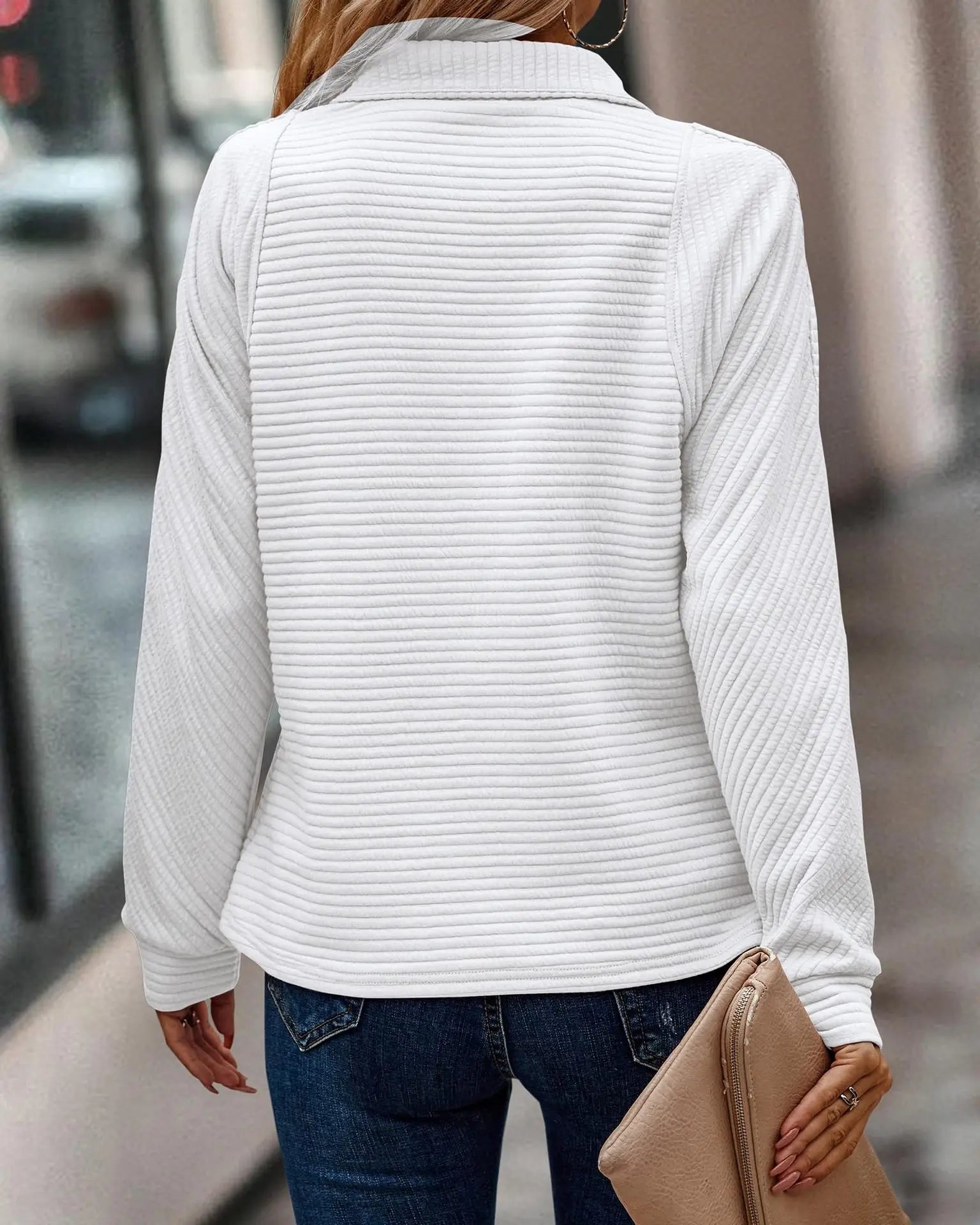 Vest - Polyester Blend Stand Collar Zip And Neck Shield