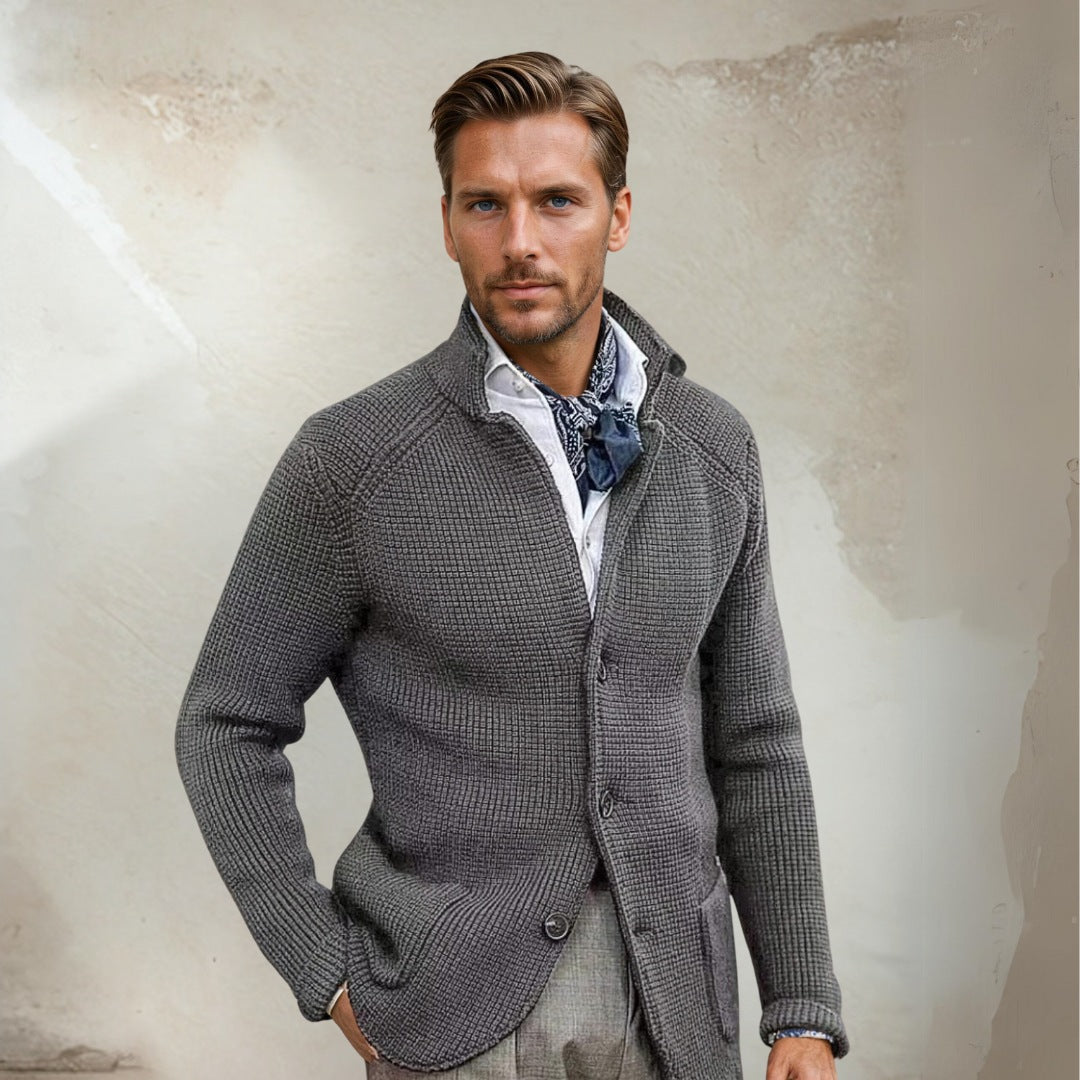 Waistcoat - Soft Blend Button Front Cut And Layering Warmth