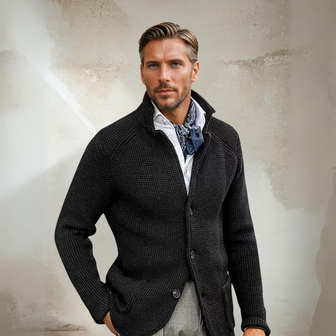 Waistcoat - Soft Blend Button Front Cut And Layering Warmth