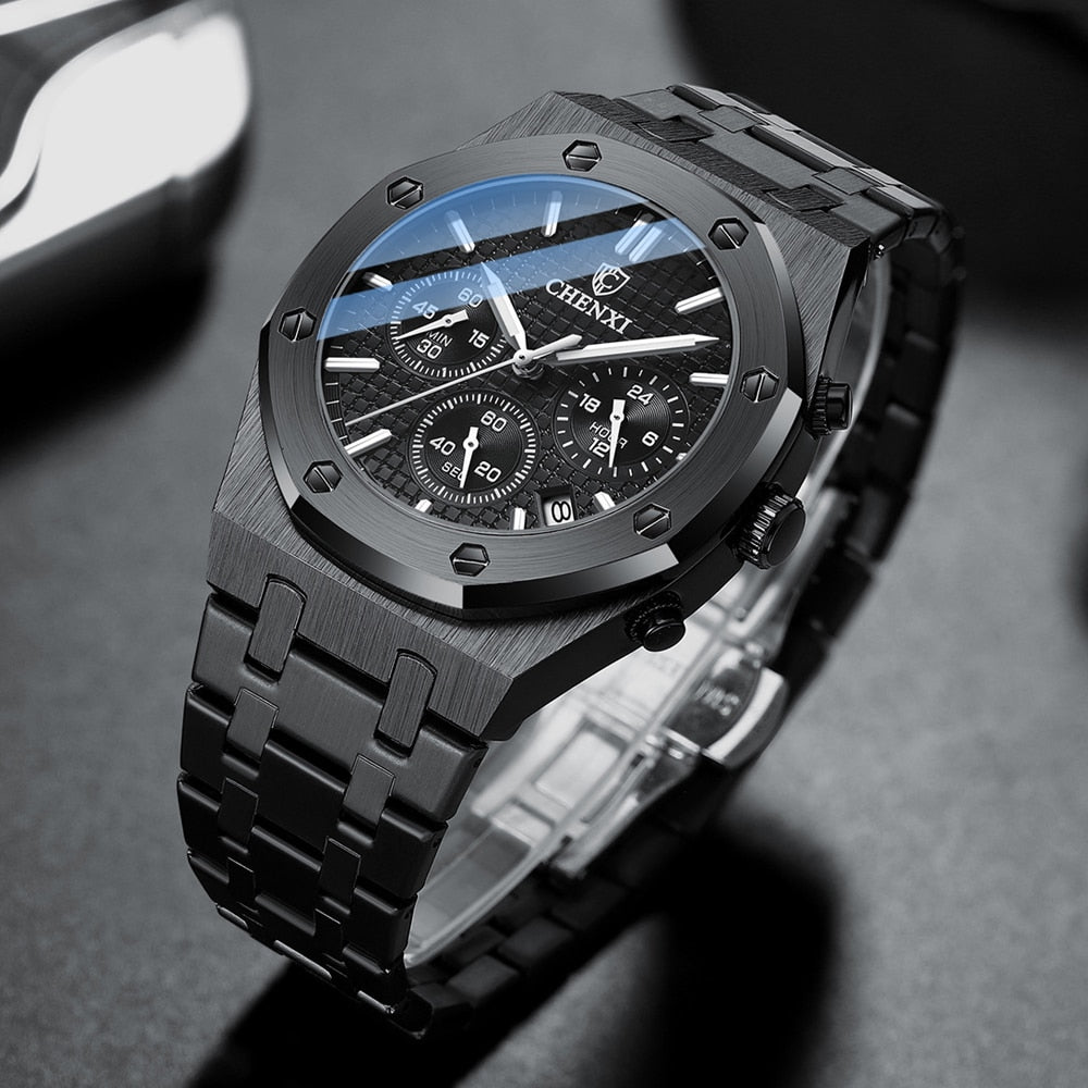 Watch – Refined Case With Clear Markers & Adjustable Fit