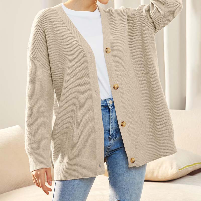 Women's Casual Oversized Vest with Button Closure 2