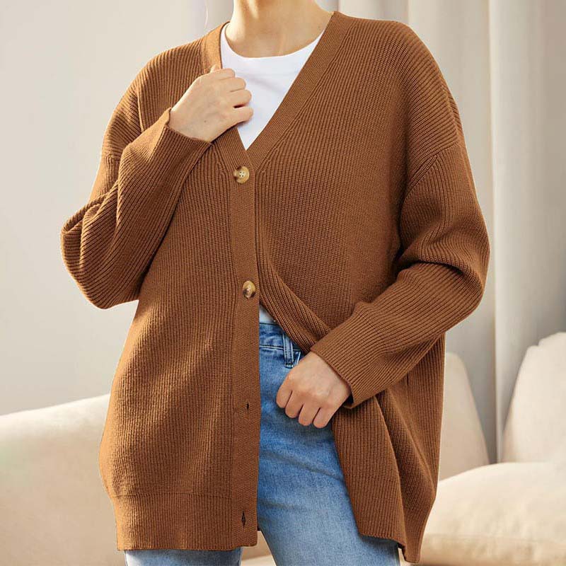 Women's Casual Oversized Vest with Button Closure 7
