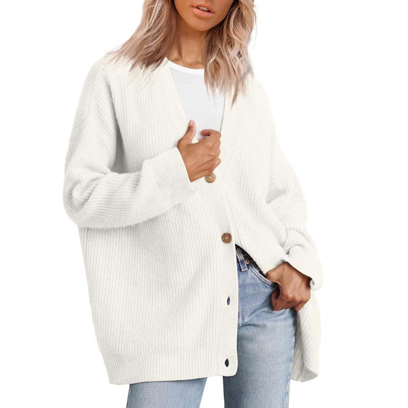 Women's Casual Oversized Vest with Button Closure 9