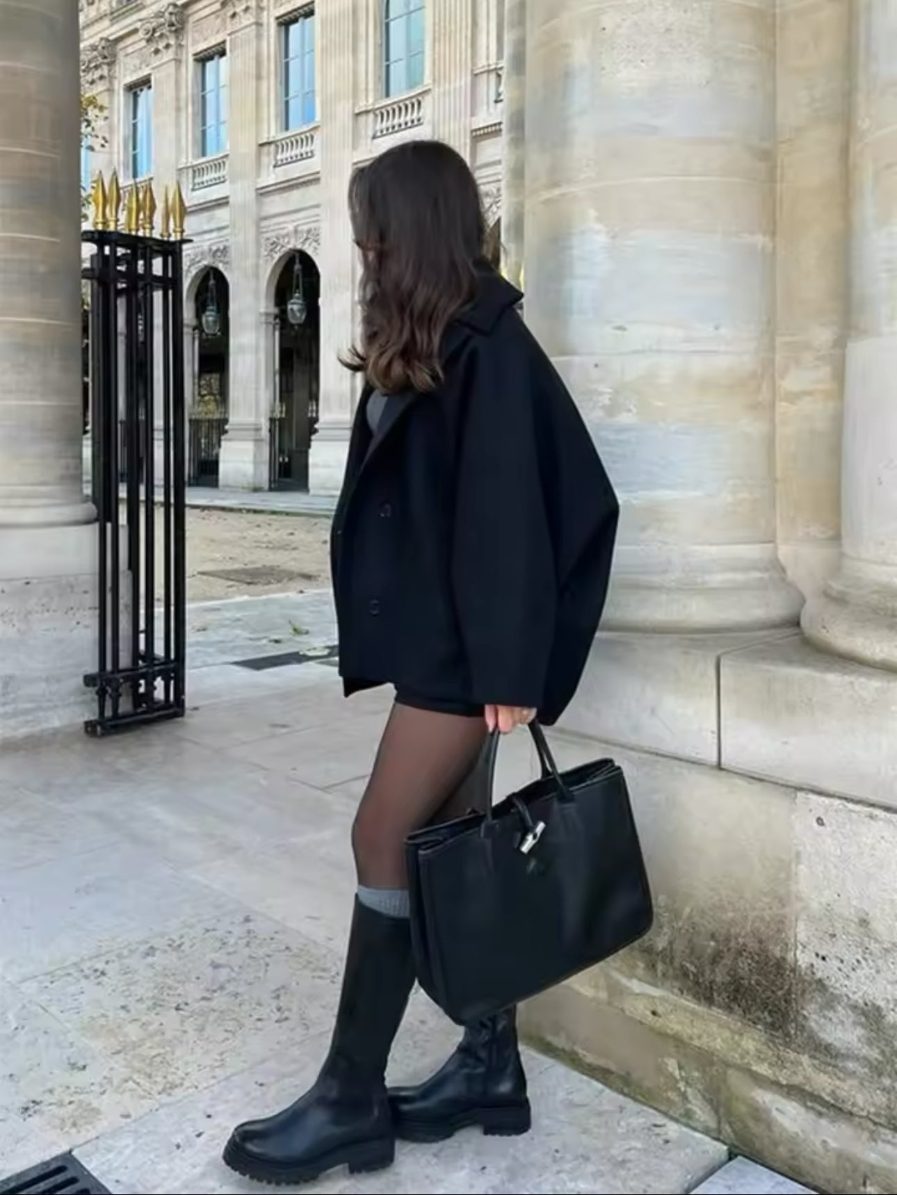 Women's Oversized Wool Coat for Winter 5