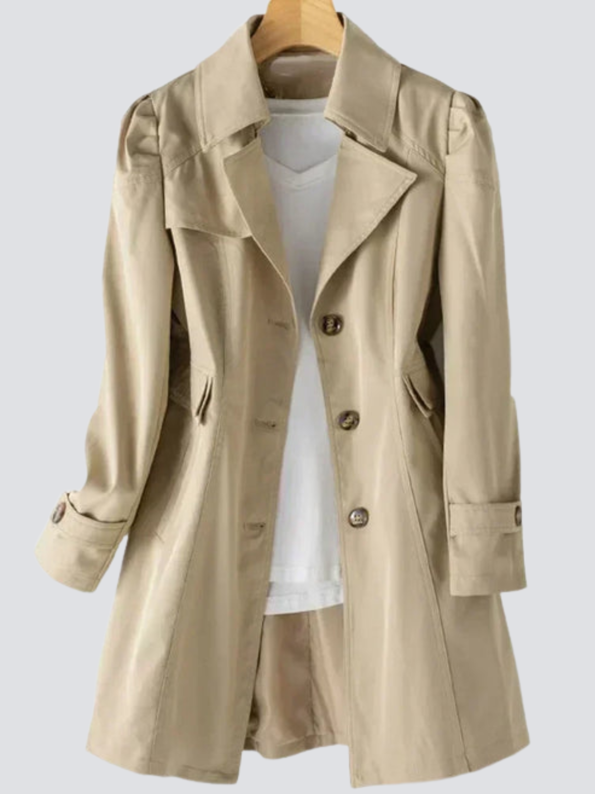 Women's Tailored Trench Coat for Elegant Style 0