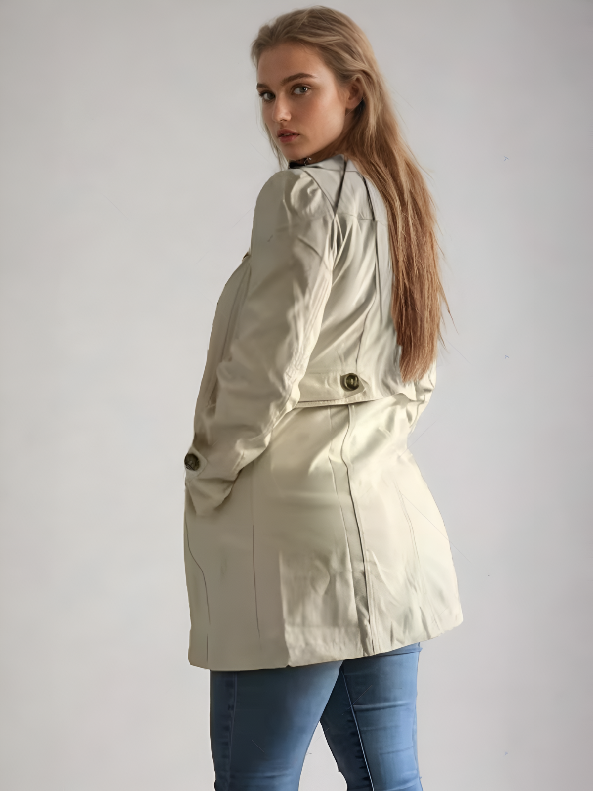 Women's Tailored Trench Coat for Elegant Style 2