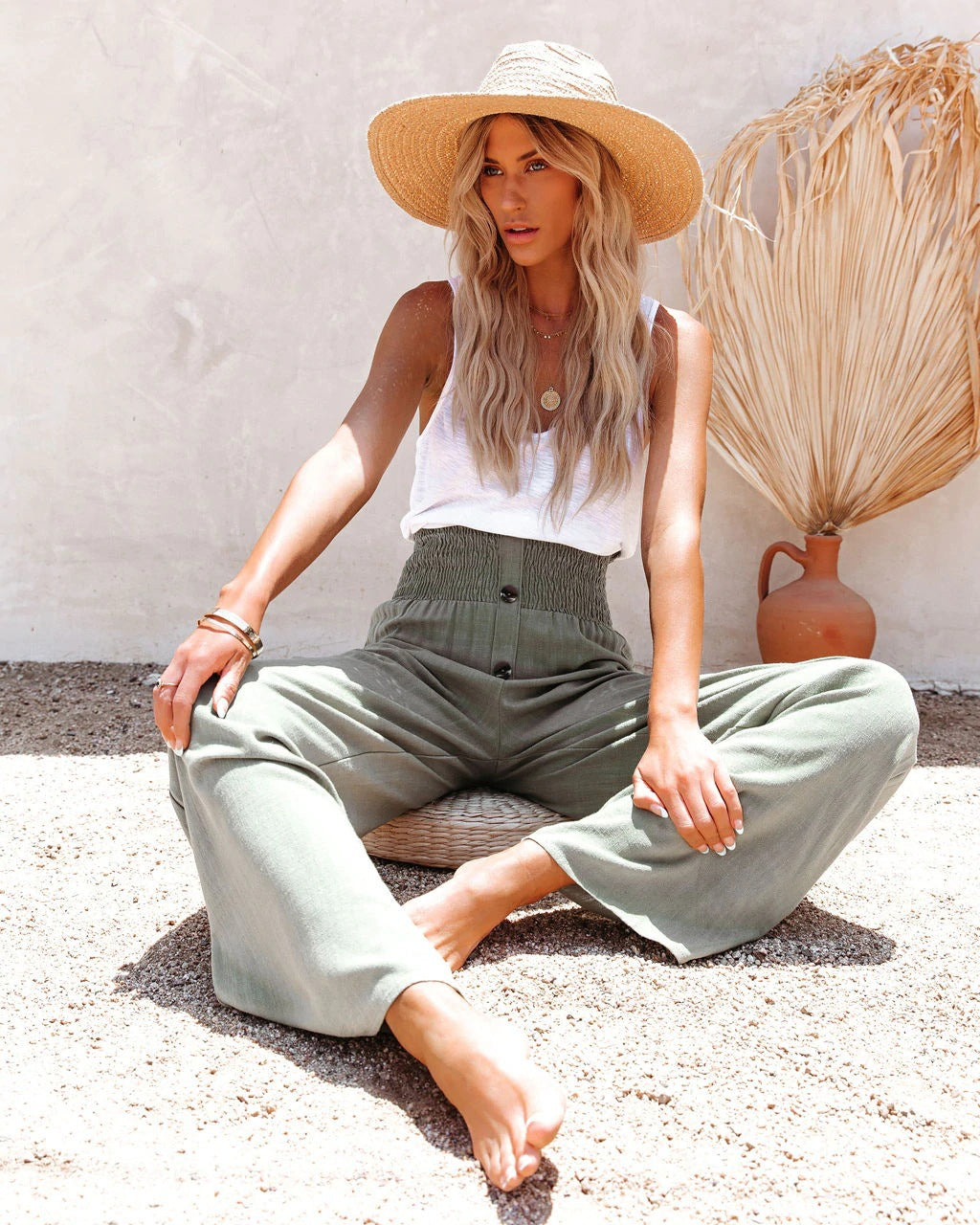 Women's Wide Leg Trousers