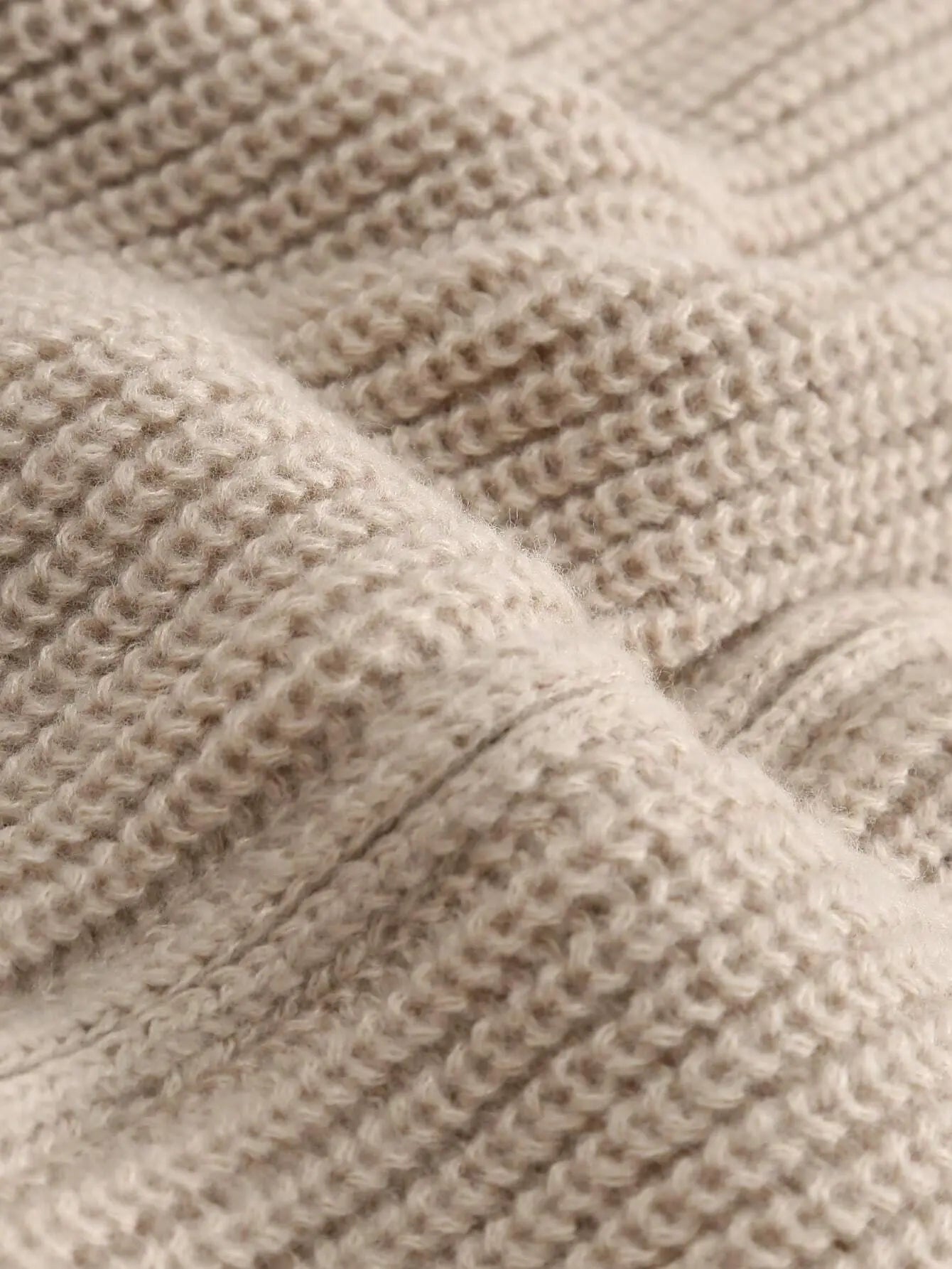 Zip Cardigan - Soft Blend Ribbed Panel And Two Way Zipper