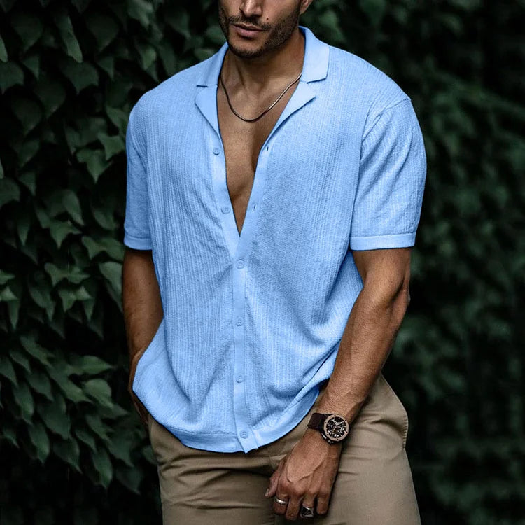 Variant image for Men's Linen Shirt Summer Style-1