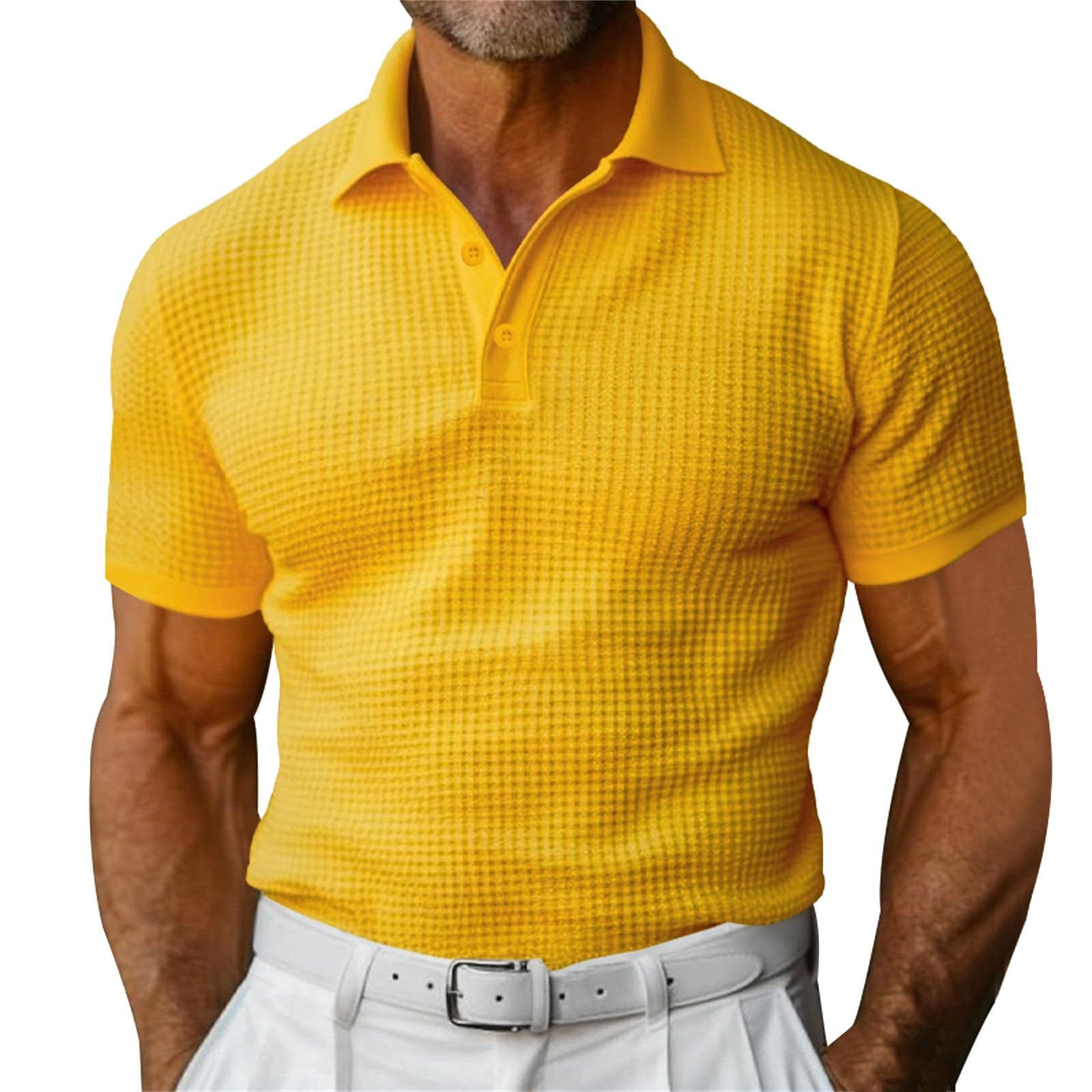 Variant image for Men's Cotton Slim Fit Polo Shirt-19