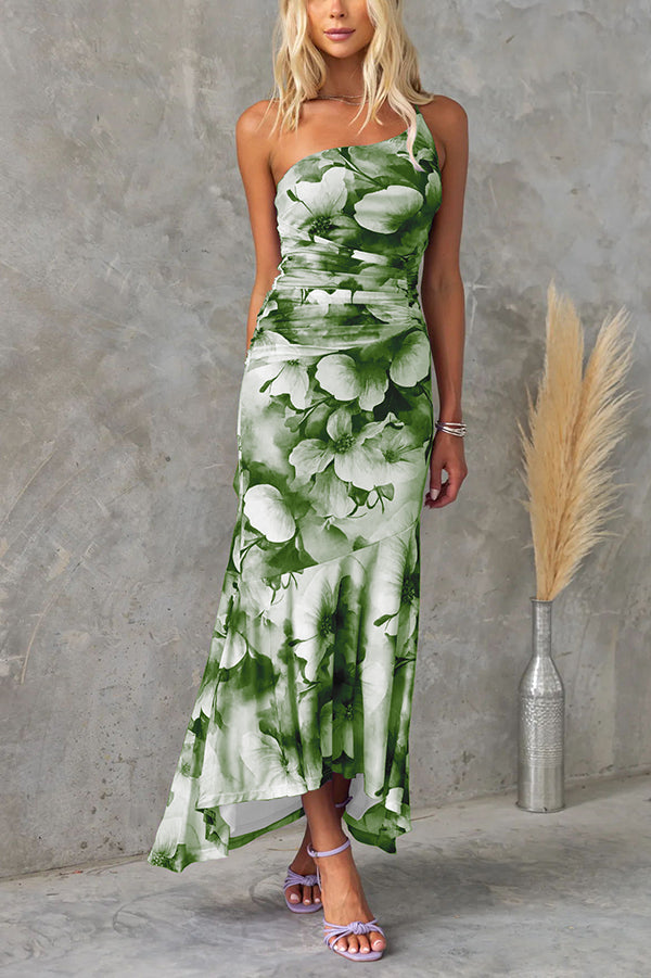 Variant image for Women's Mesh Overlay Maxi Dress-19