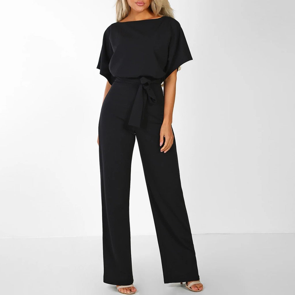 Variant image for Women's Cotton Jumpsuit Elegant Chic Style-11