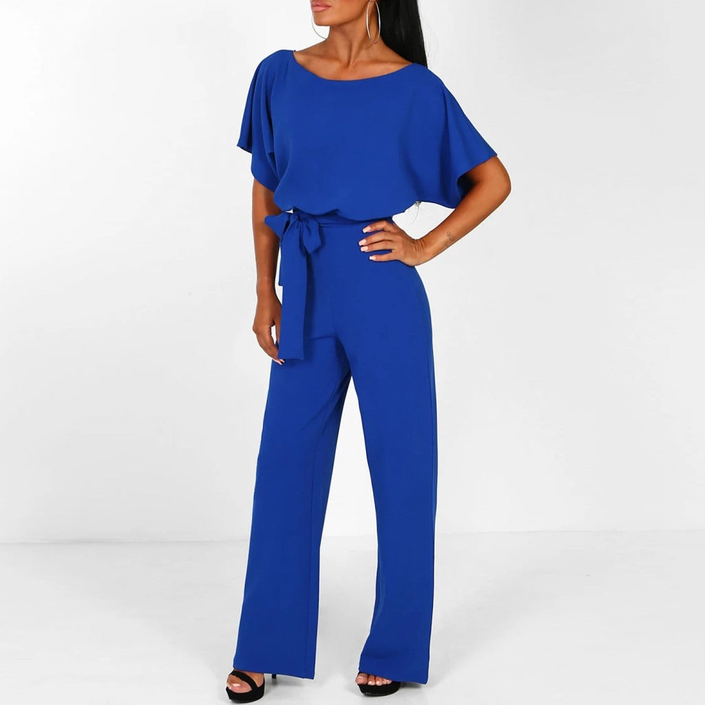 Variant image for Women's Cotton Jumpsuit Elegant Chic Style-13