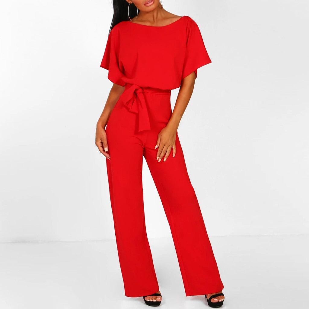 Variant image for Women's Cotton Jumpsuit Elegant Chic Style-31