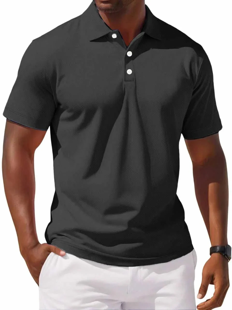 Variant image for Men's Cotton Polo Shirt Classic Fit-19