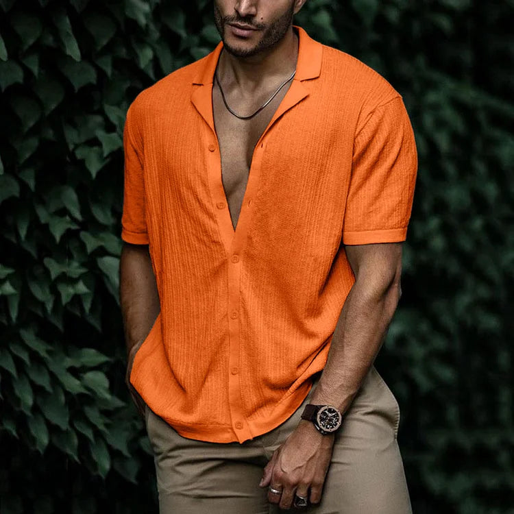 Variant image for Men's Linen Shirt Summer Style-31