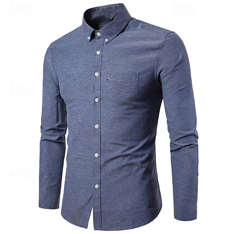 Variant image for Men's Stretch Cotton Shirt-1