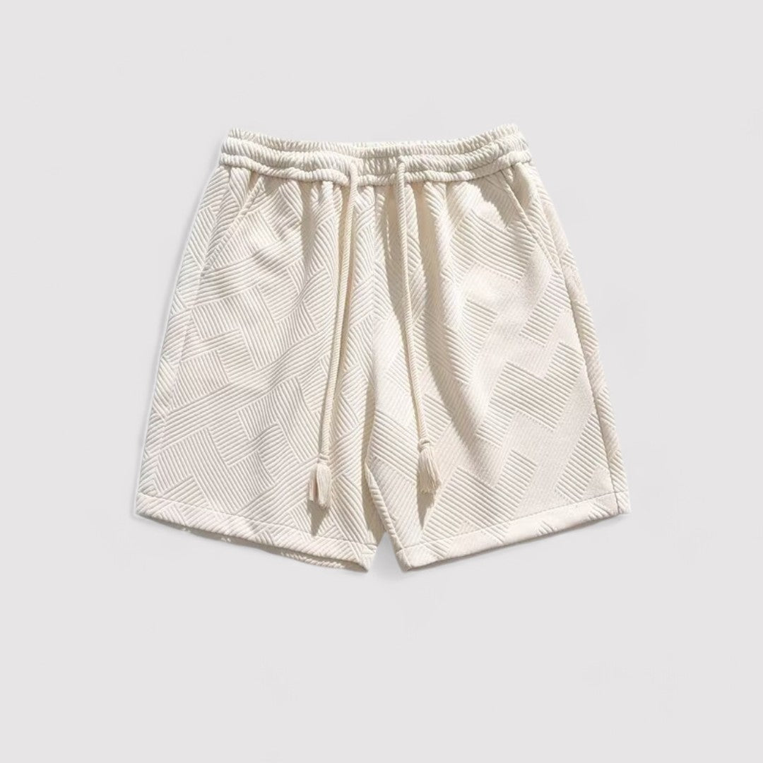 Men's Jacquard Gym Shorts-1