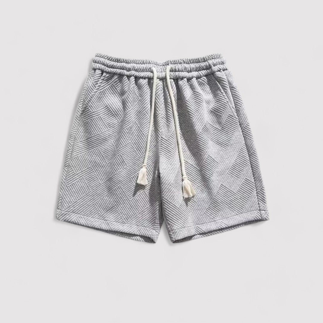 Men's Jacquard Gym Shorts-2